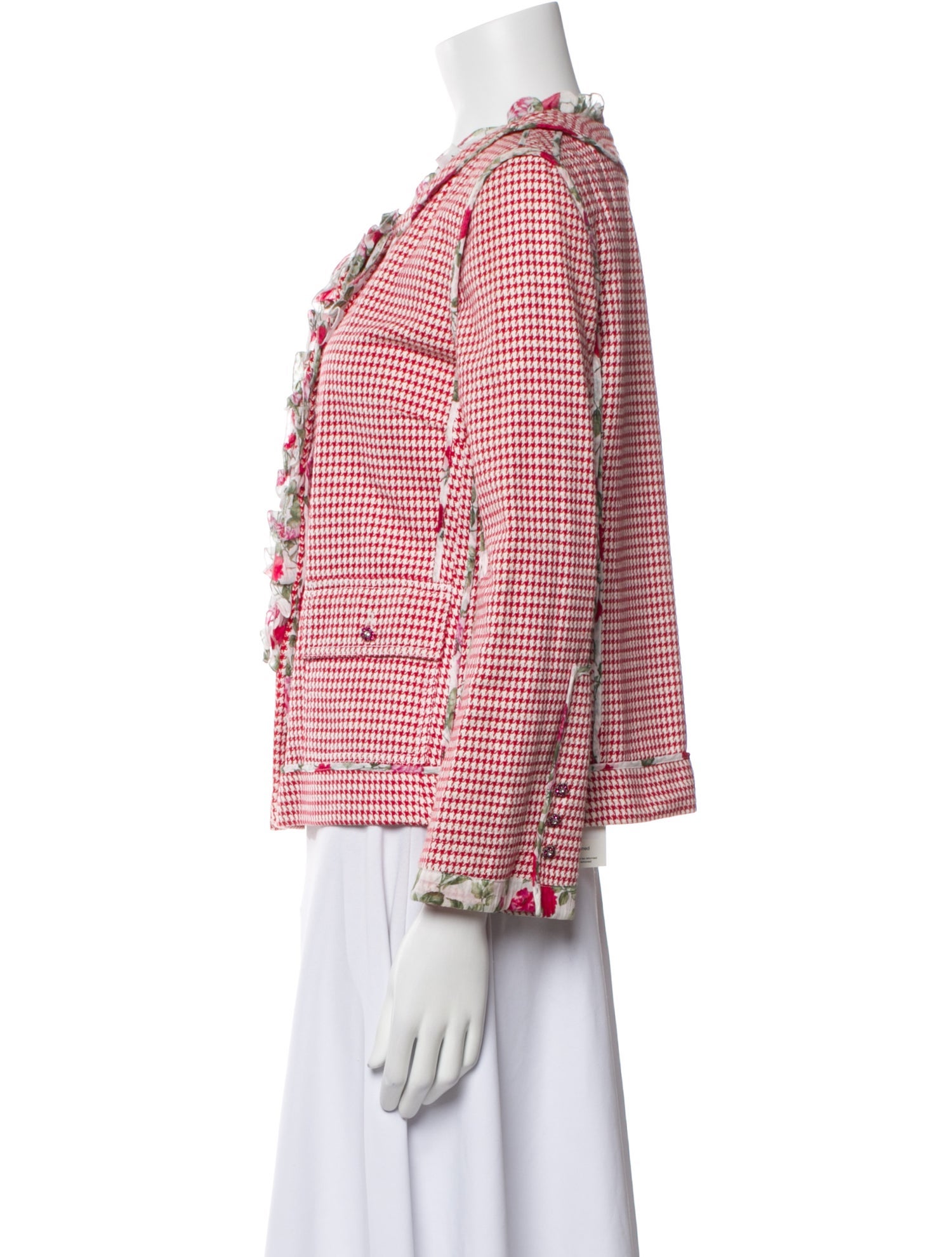 Dolce & Gabbana Houndstooth Print Jacket