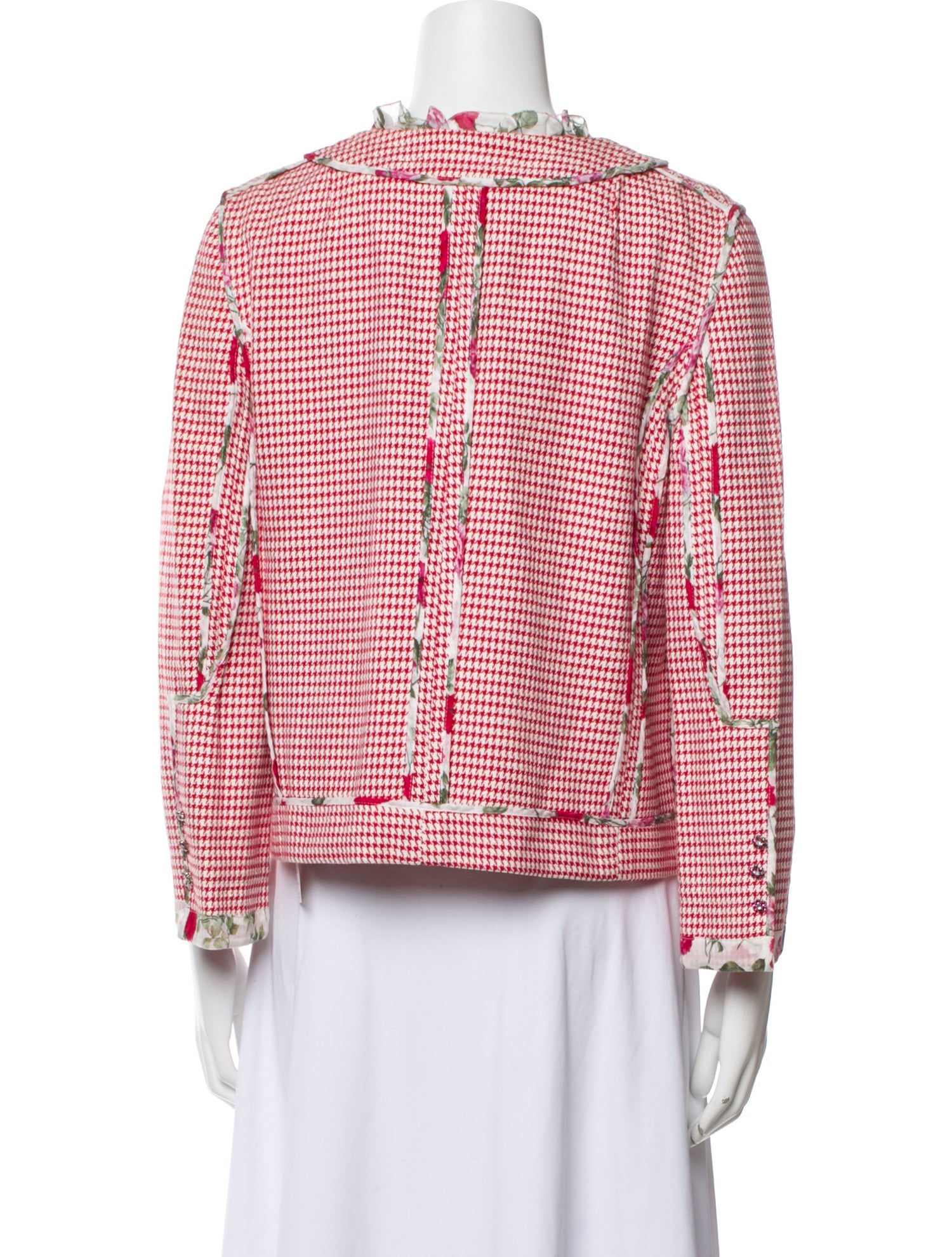 Dolce & Gabbana Houndstooth Print Jacket