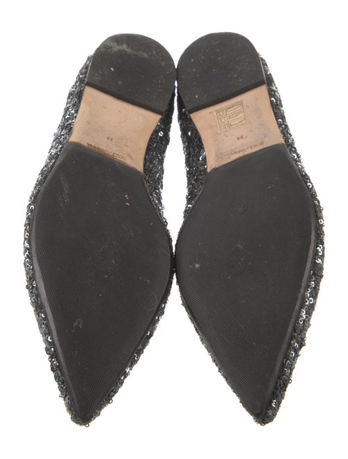 Dolce & Gabbana Sequins Crystal Embellishments Loafers