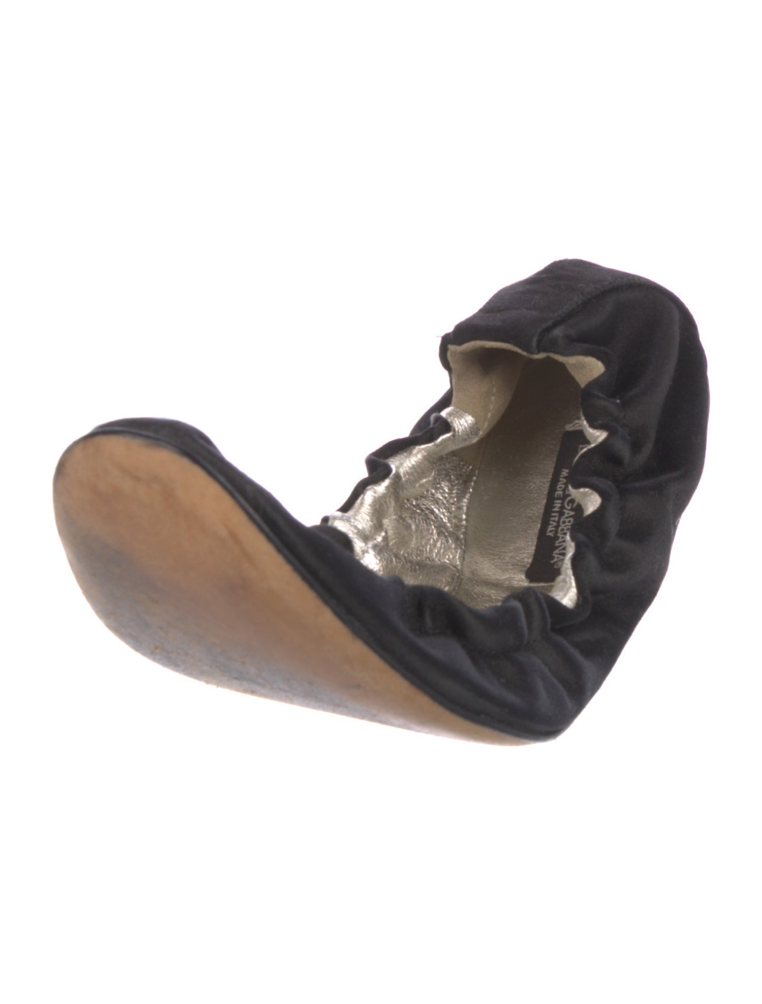 Dolce & Gabbana Satin Ballet Flats