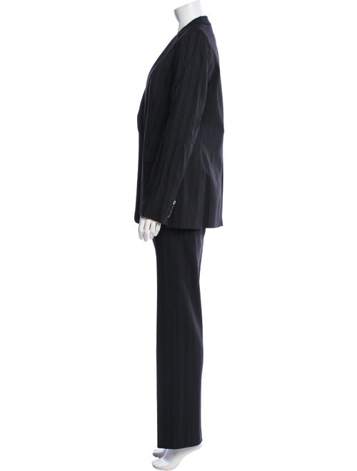 Dolce & Gabbana Virgin Wool Striped Pantsuit