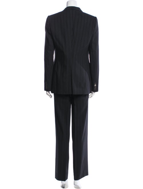 Dolce & Gabbana Virgin Wool Striped Pantsuit