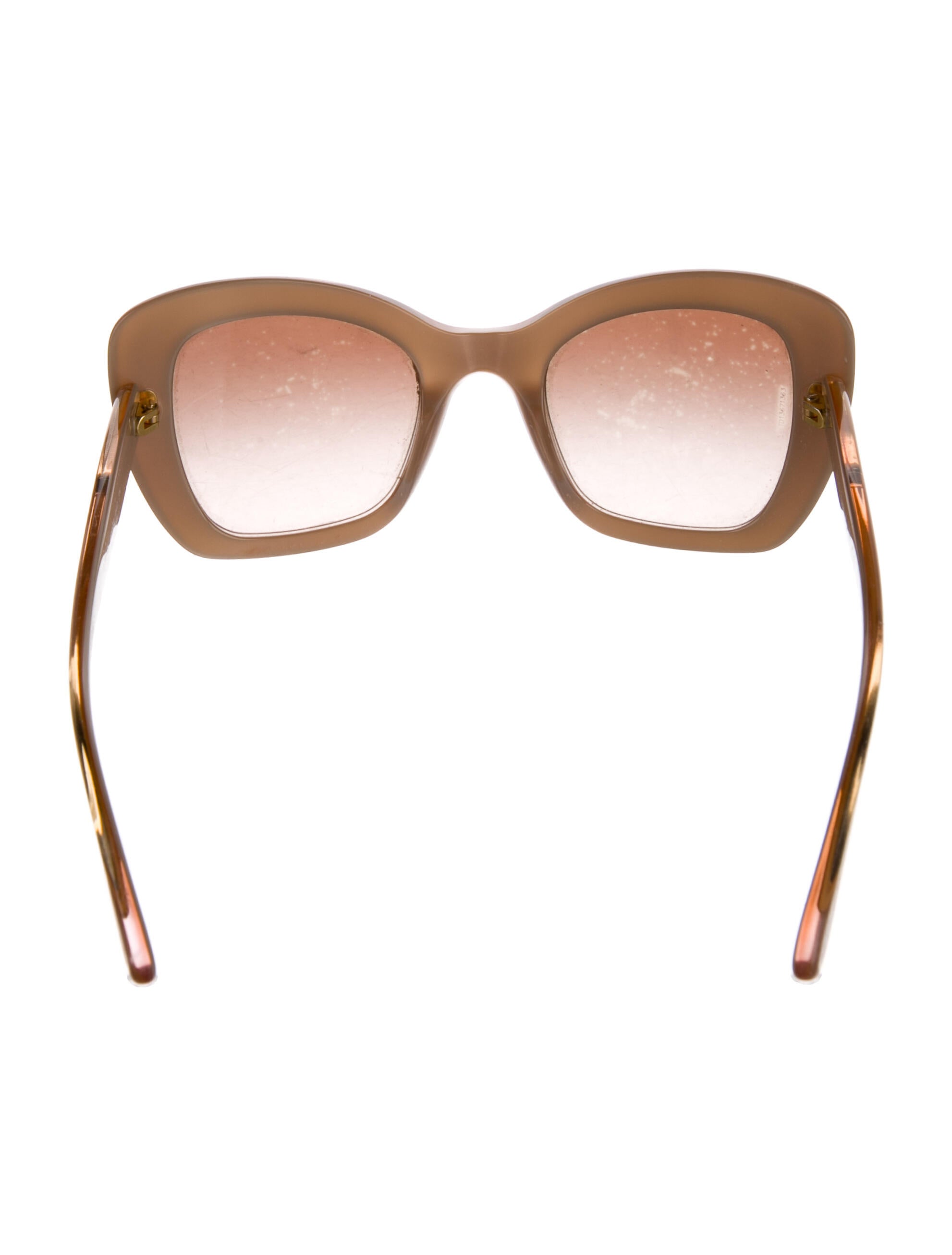 Dolce & Gabbana Oversize Gradient Sunglasses
