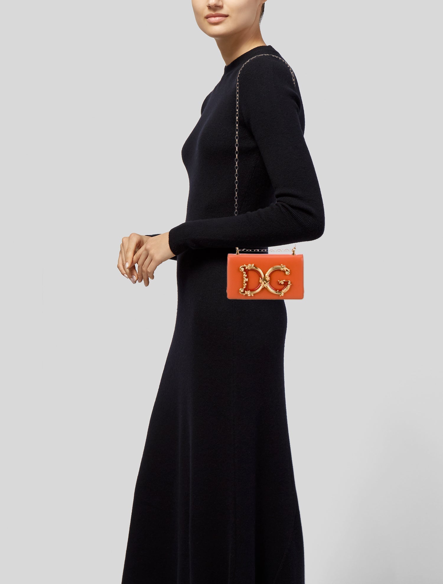 Dolce & Gabbana Leather DG Girls