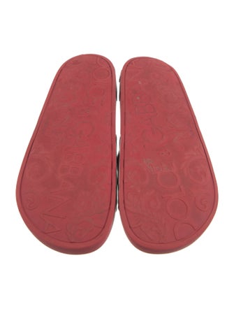 Dolce & Gabbana Signature Logo Rubber Slides