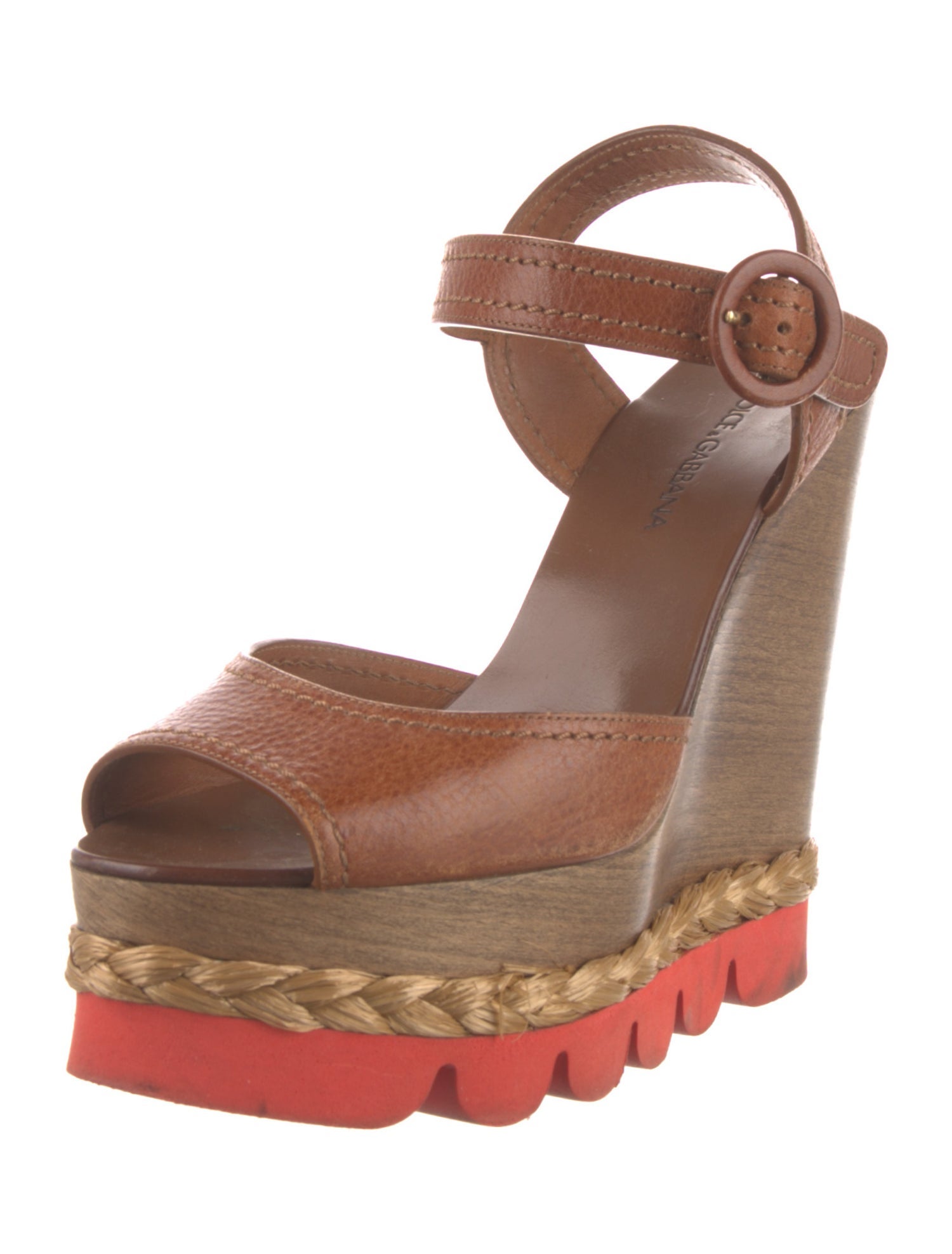 Dolce & Gabbana Leather D'Orsay Pumps