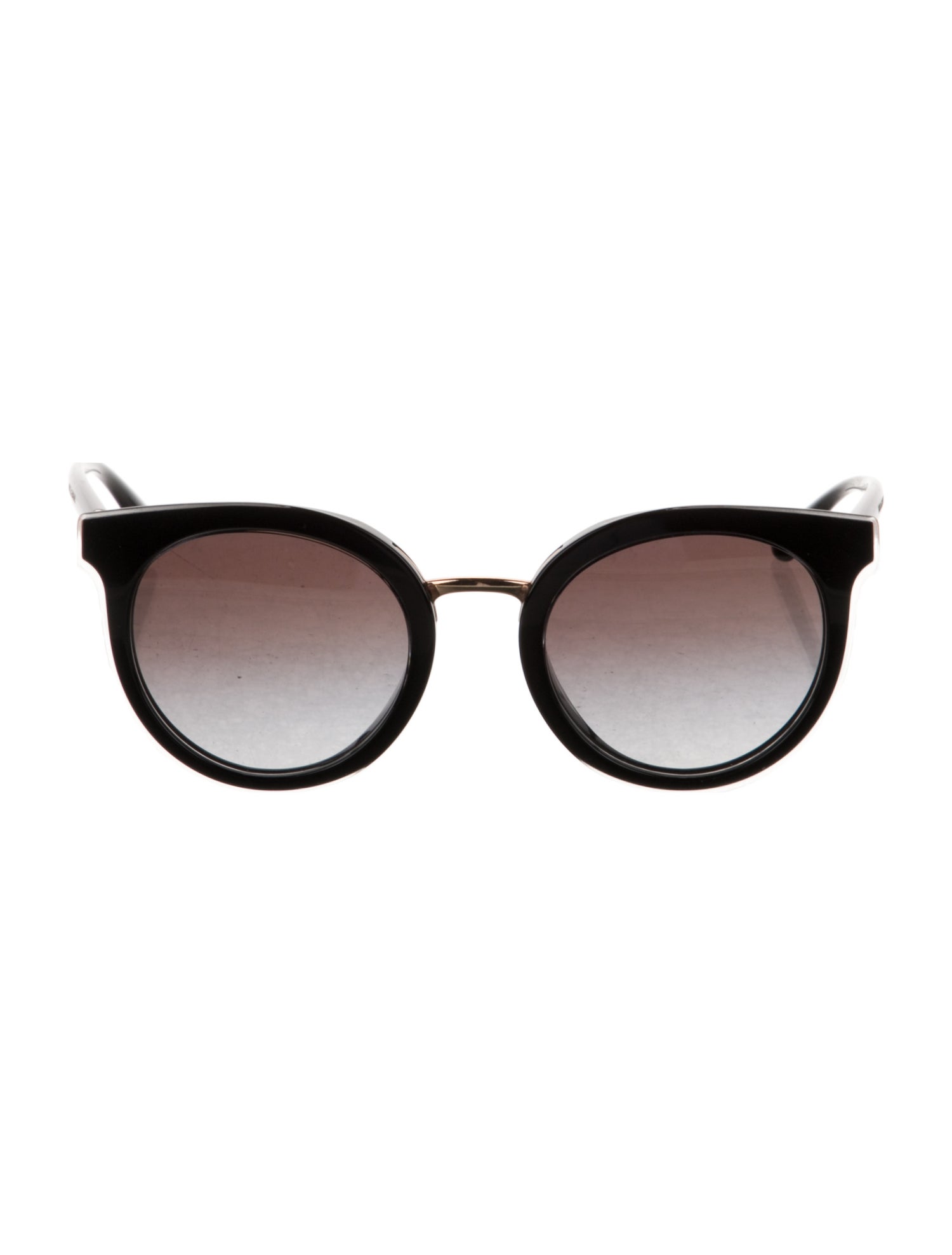 Dolce & Gabbana Round Gradient Sunglasses