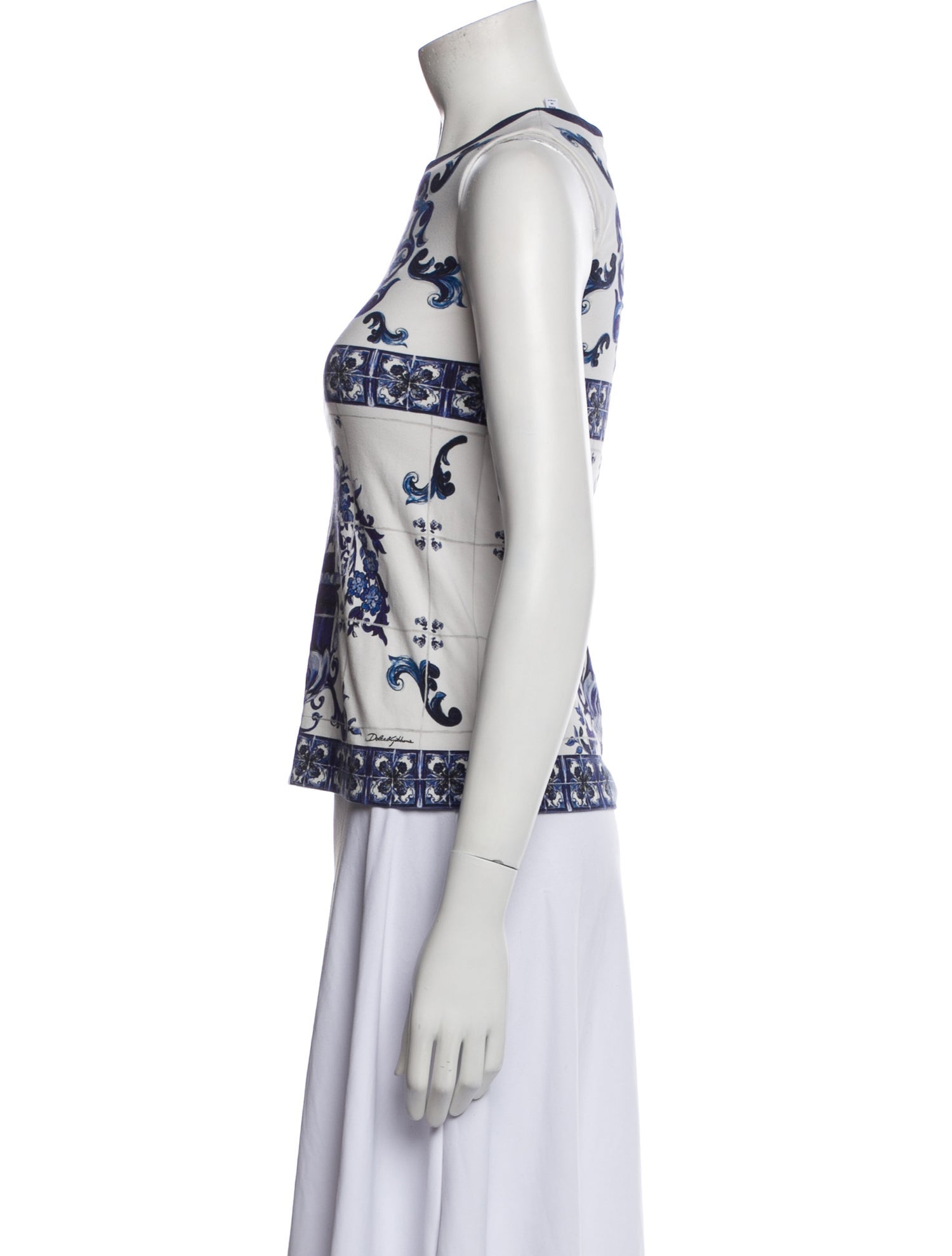 Dolce & Gabbana Dolce & Gabbana Girls' Sleeveless Printed Dress