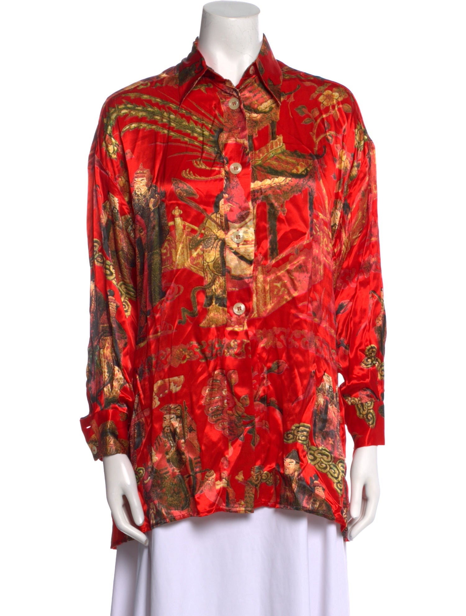 Dolce & Gabbana Vintage 1990's Button-Up Top
