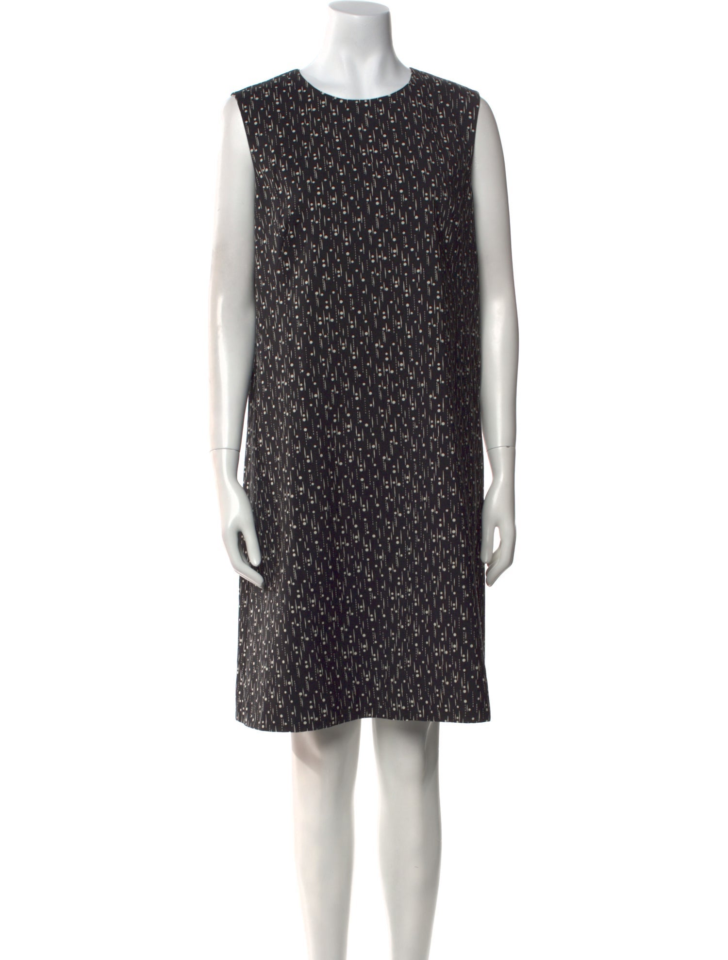 Dolce & Gabbana Virgin Wool Knee-Length Dress