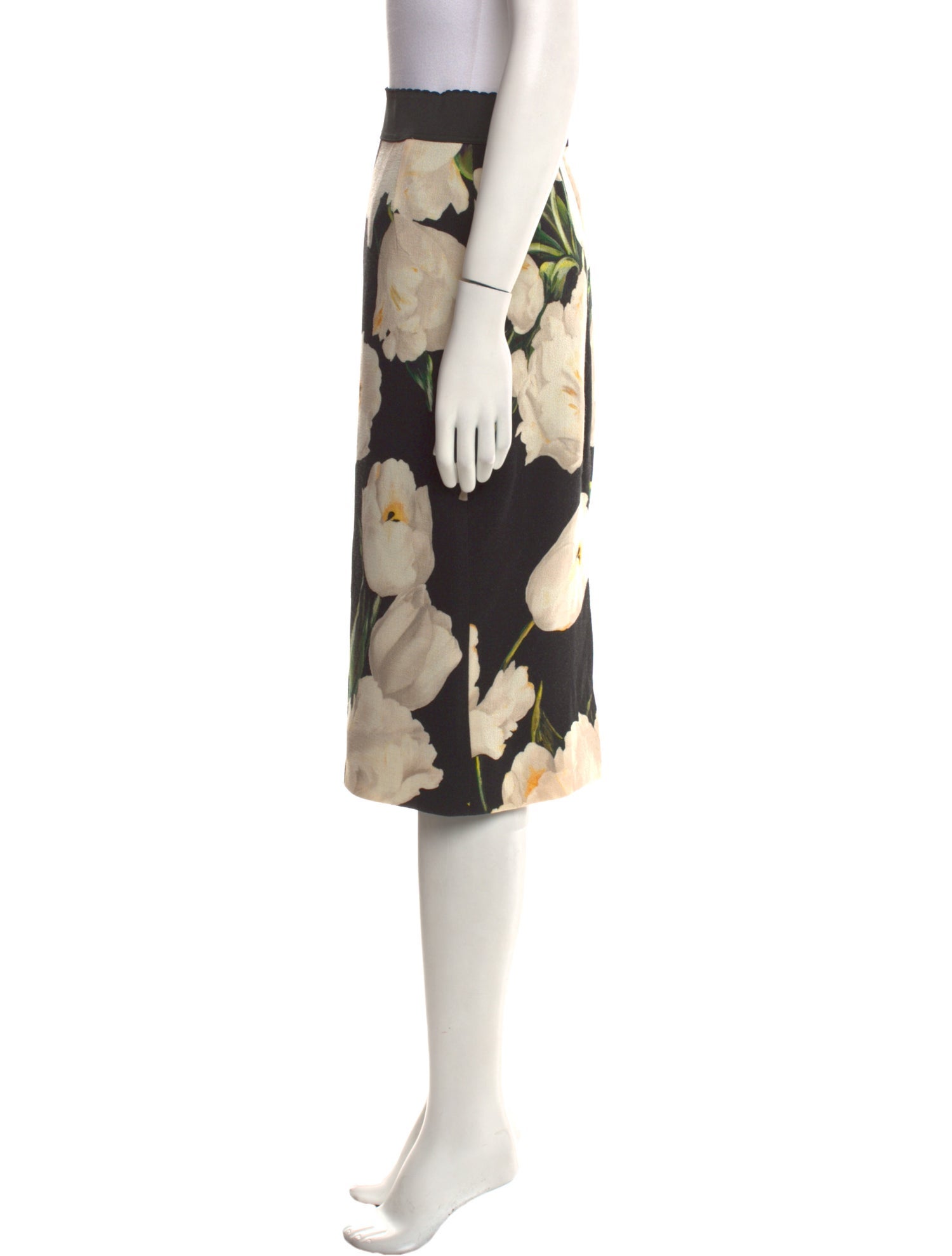 Dolce & Gabbana Wool Knee-Length Skirt