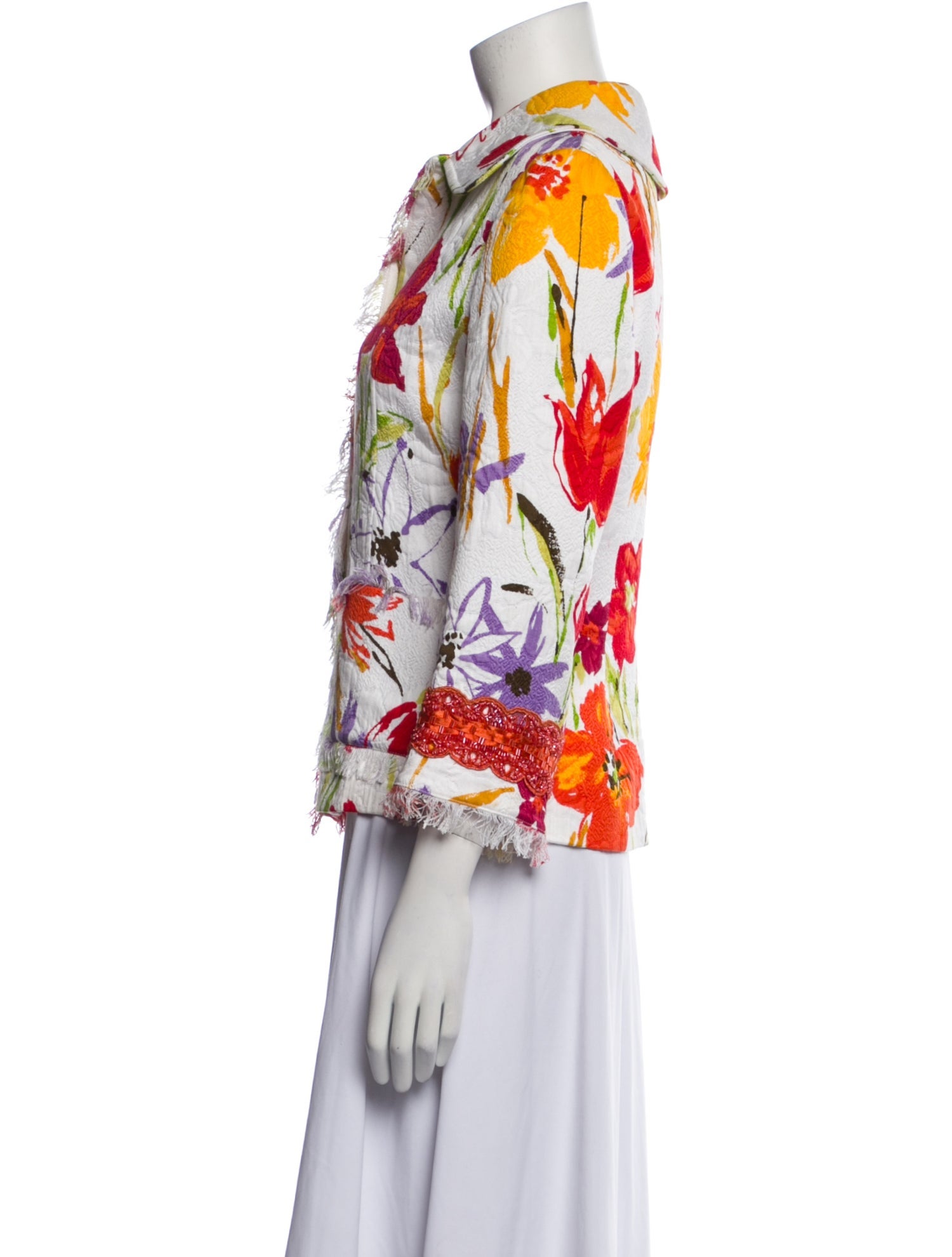 Dolce & Gabbana Floral Print Evening Jacket