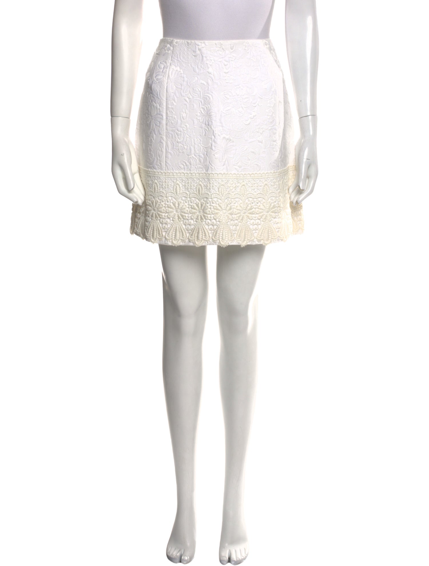 Dolce & Gabbana Patterned Mini Skirt