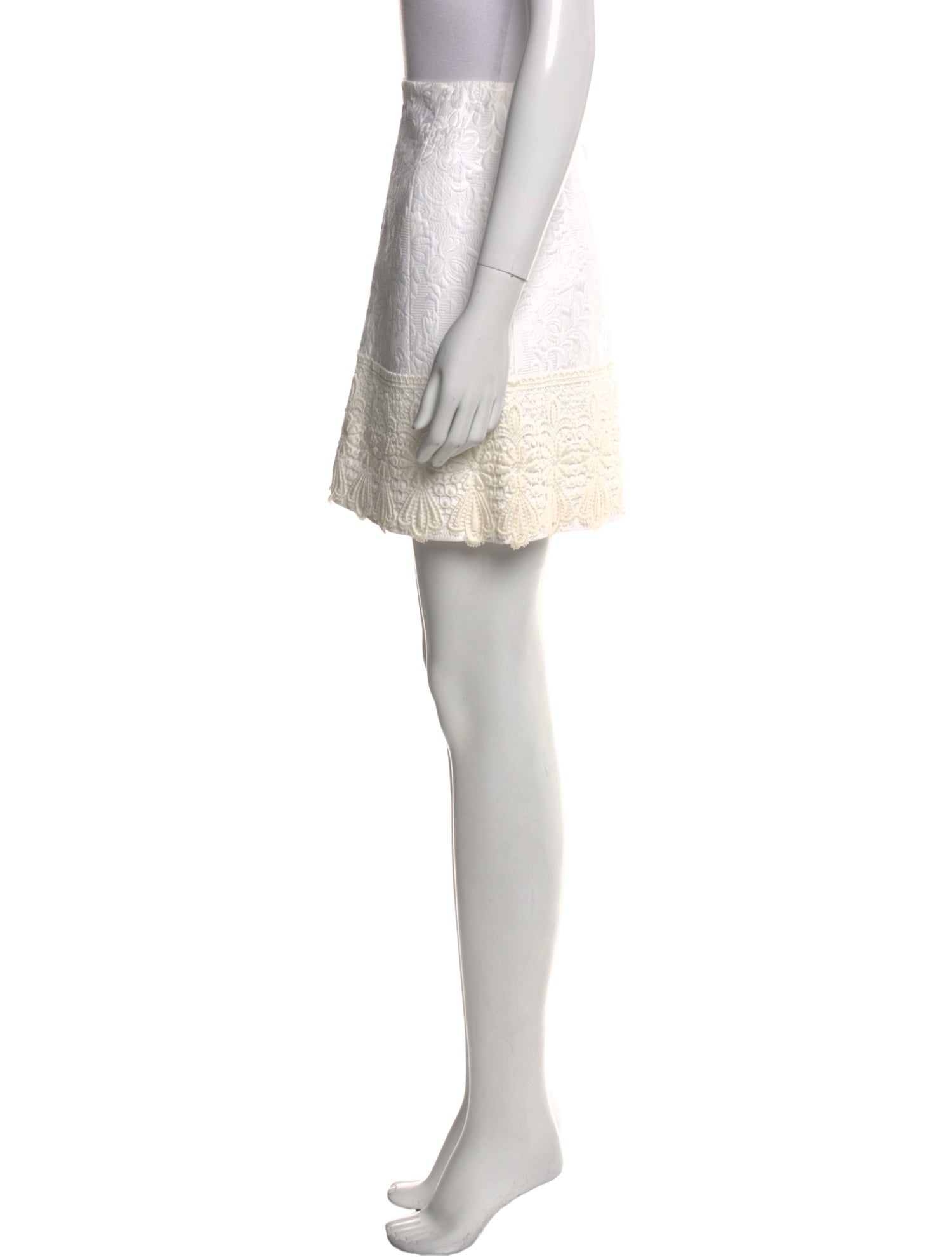 Dolce & Gabbana Patterned Mini Skirt