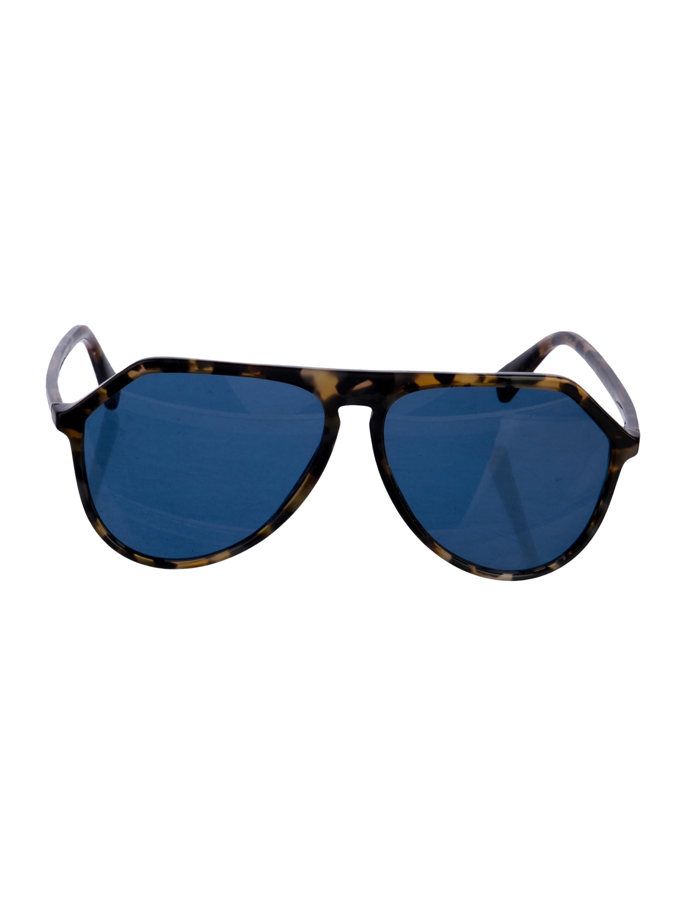 Dolce & Gabbana Aviator Mirrored Sunglasses