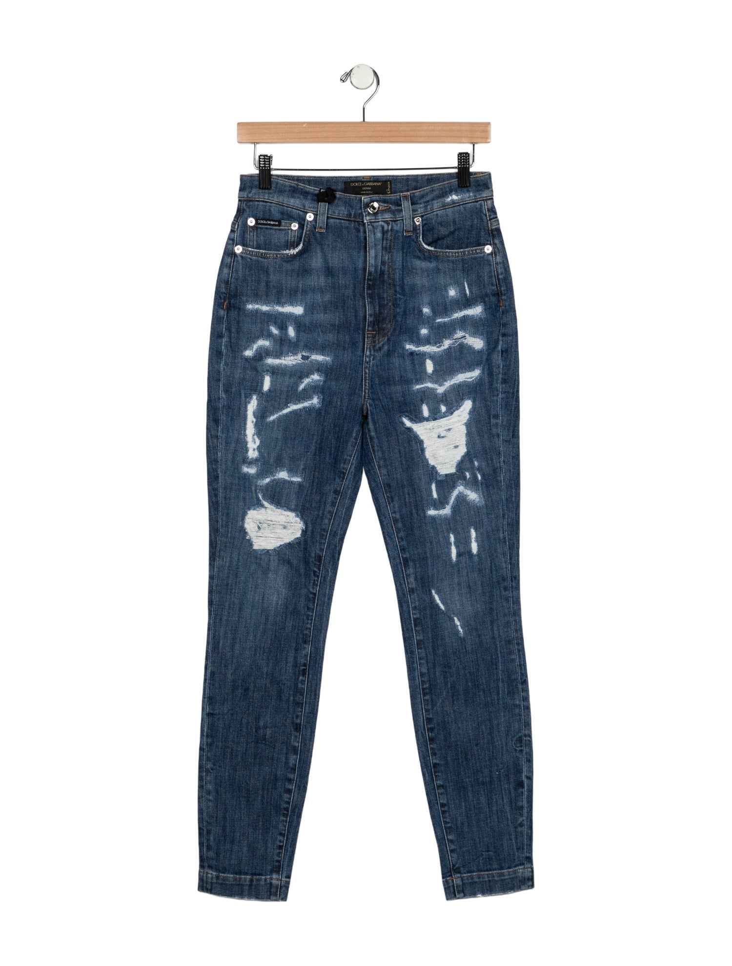 Dolce & Gabbana High-Rise Skinny Leg Jeans w/ Tags