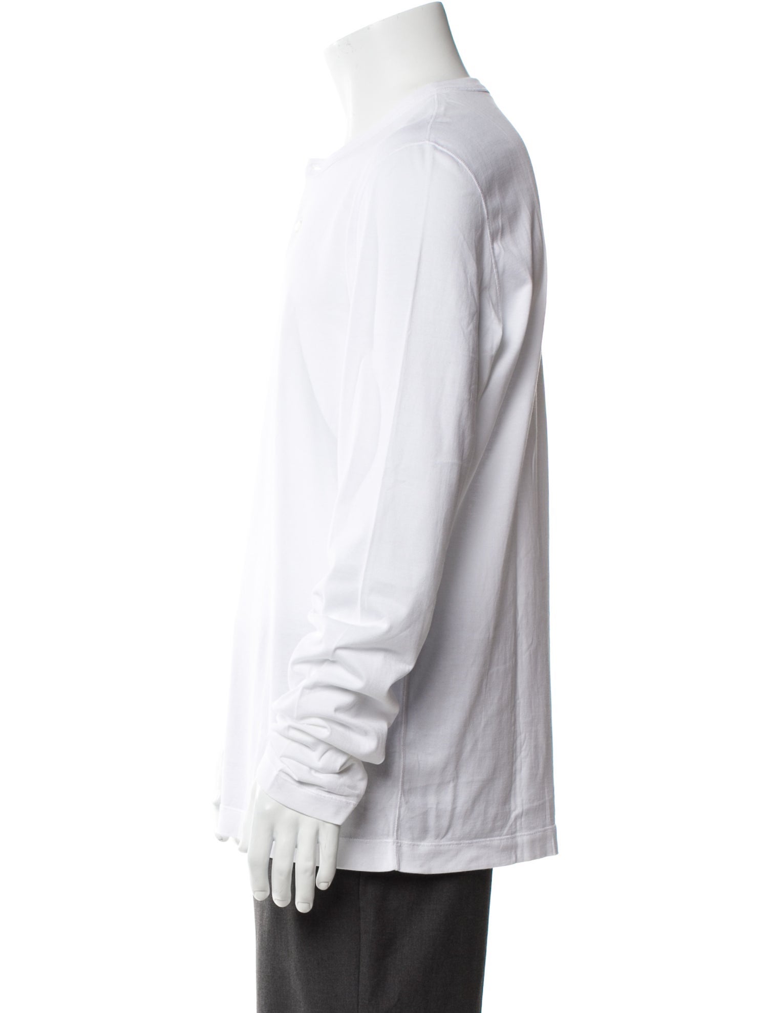 Dolce & Gabbana Crew Neck Long Sleeve Henley