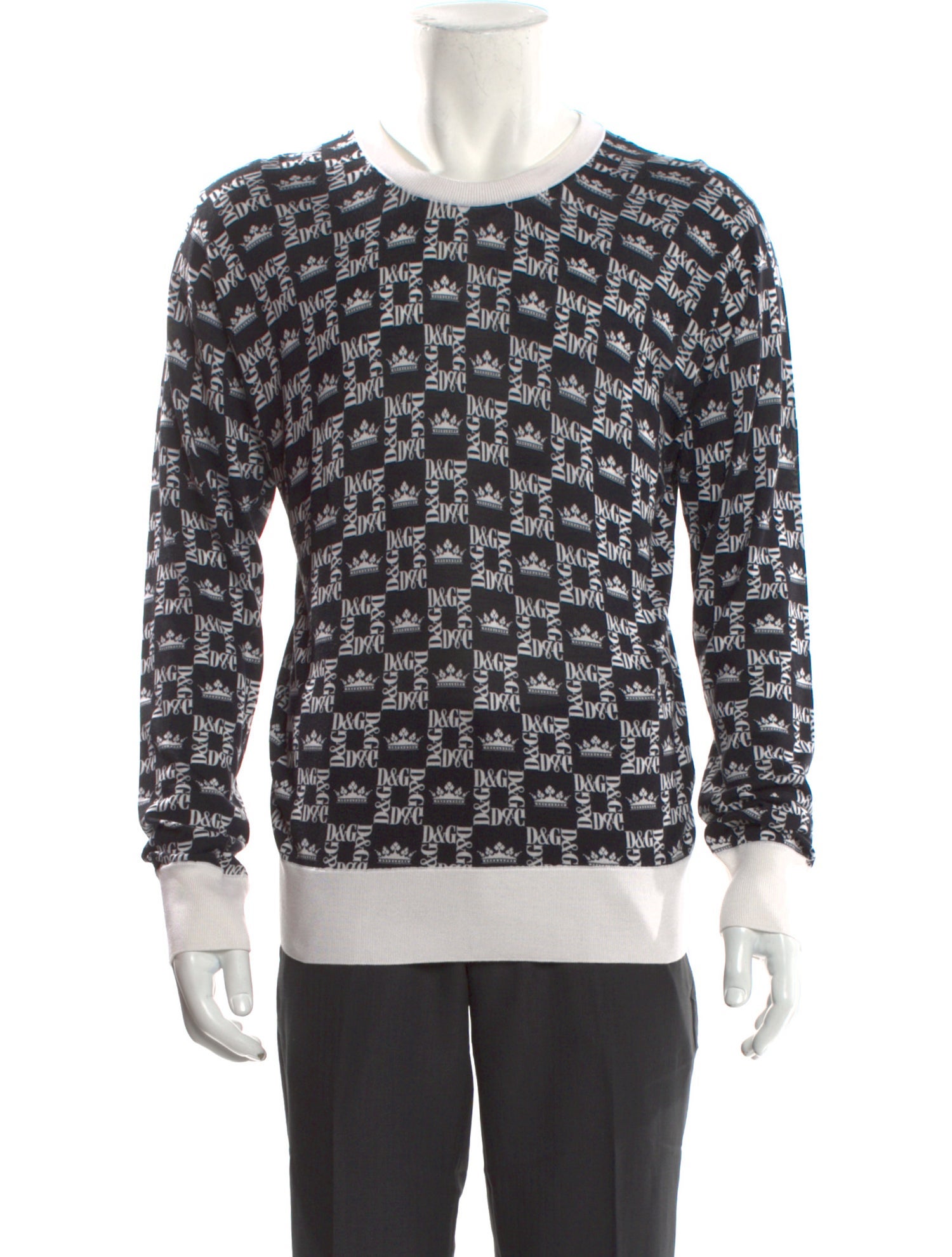 Dolce & Gabbana Silk Printed Pullover