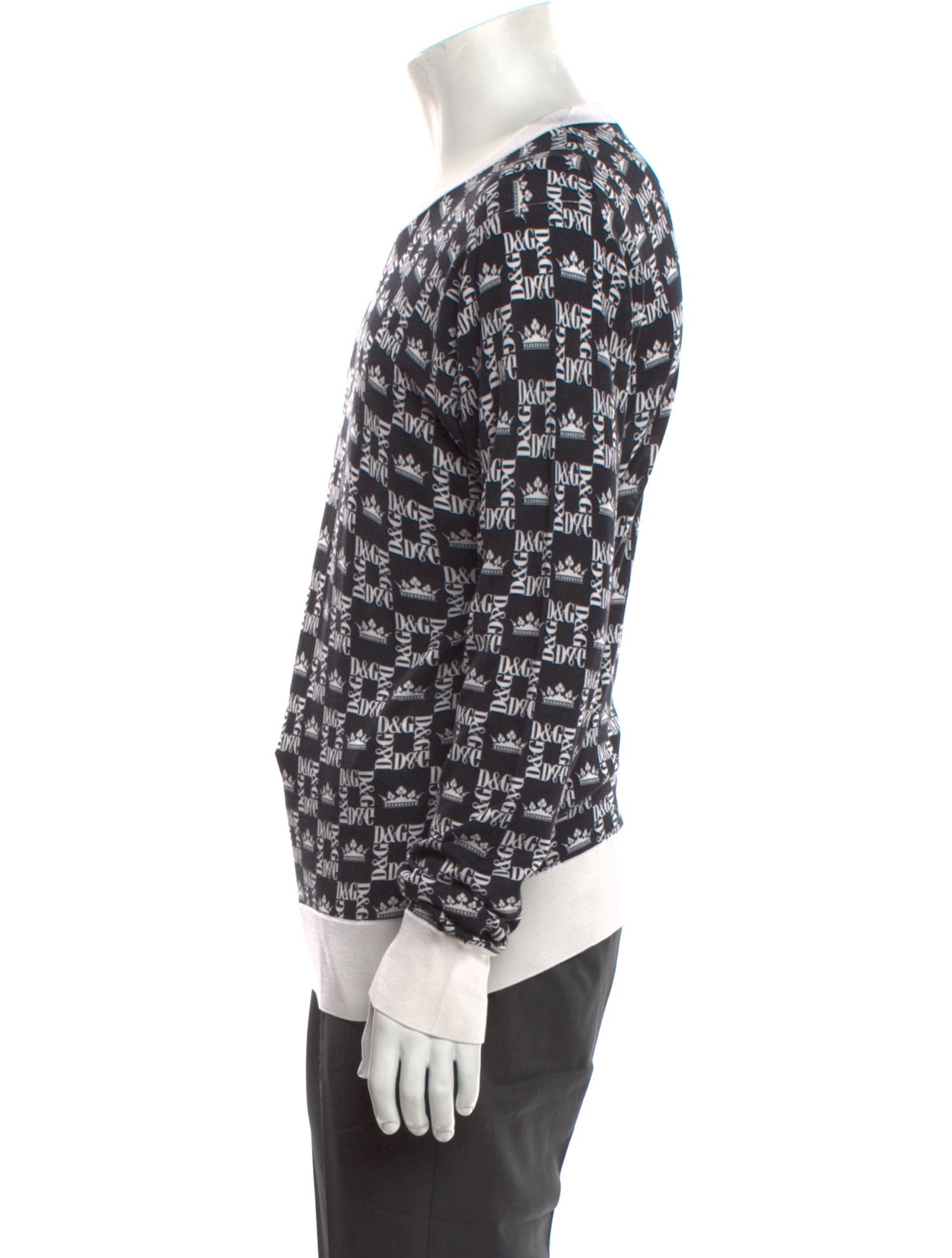 Dolce & Gabbana Silk Printed Pullover