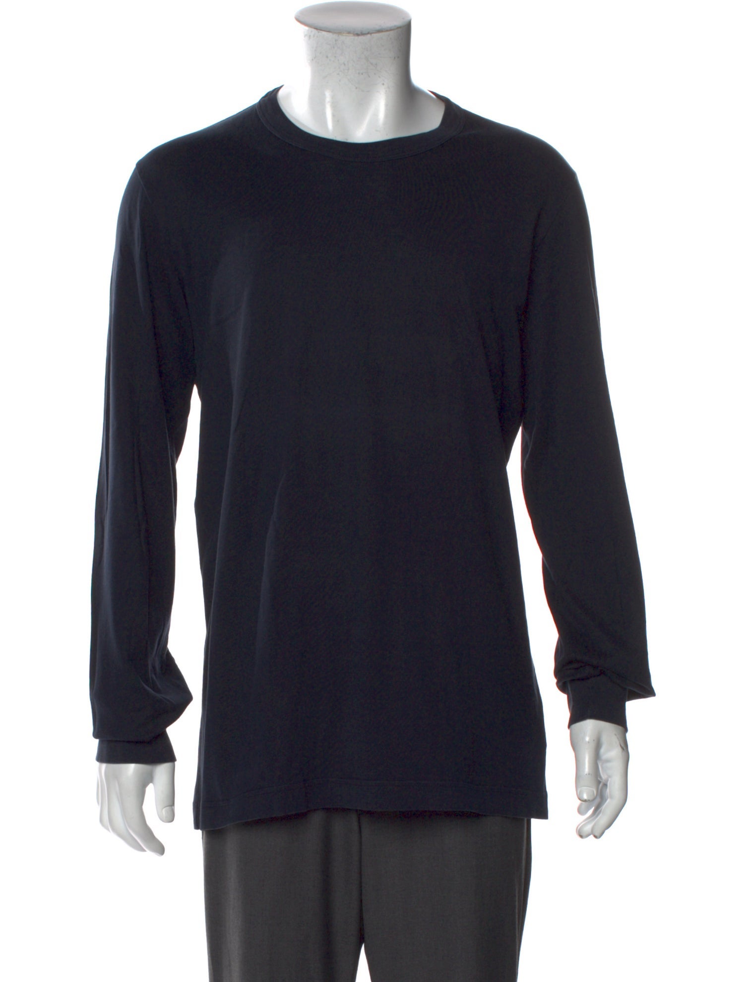 Dolce & Gabbana Crew Neck Long Sleeve T-Shirt