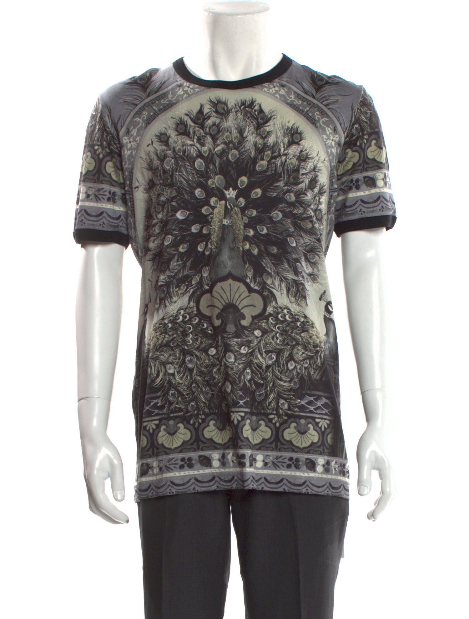 Dolce & Gabbana Printed Crew Neck T-Shirt