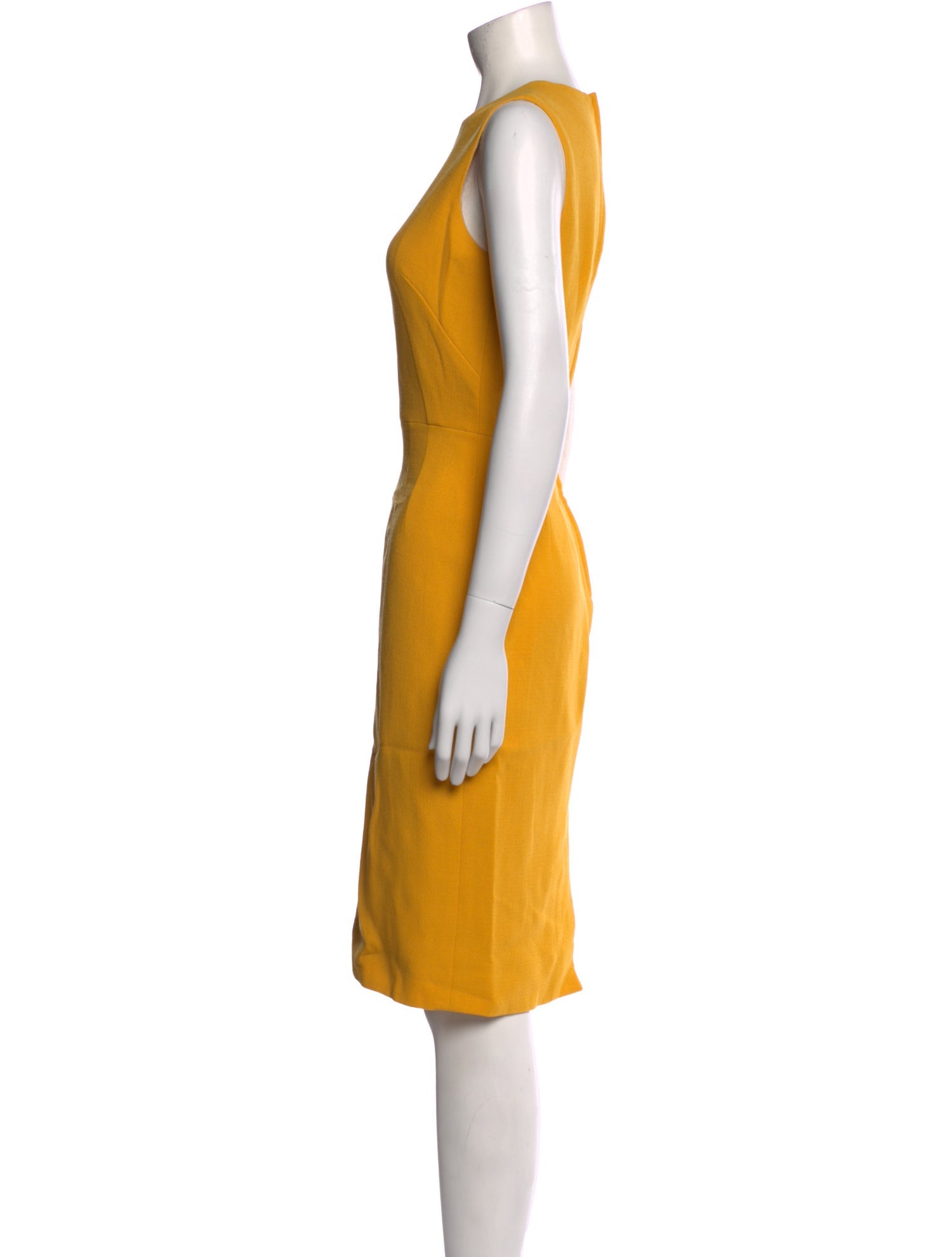 Dolce & Gabbana Wool Knee-Length Dress