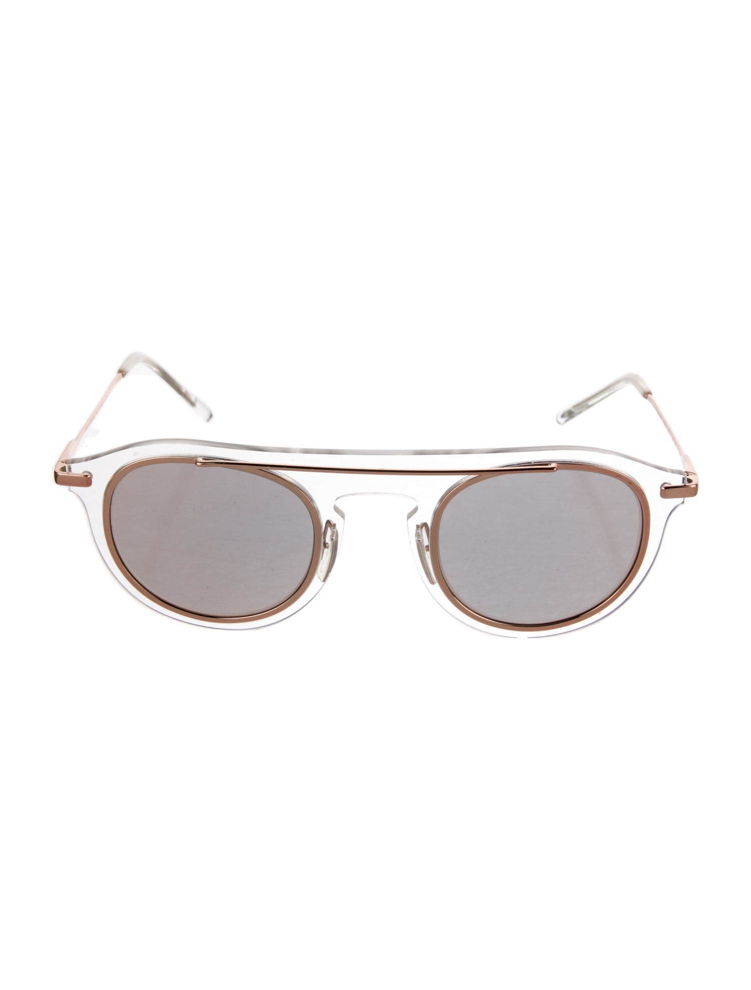 Dolce & Gabbana Aviator Mirrored Sunglasses