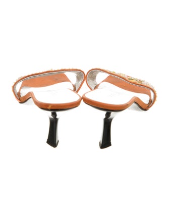 Dolce & Gabbana Beaded Accents Slides