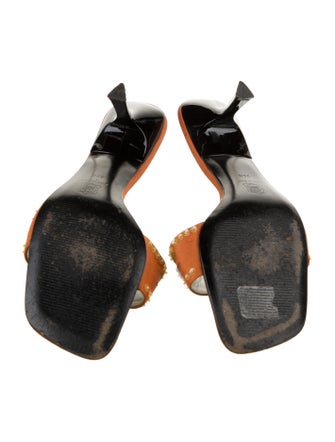 Dolce & Gabbana Beaded Accents Slides