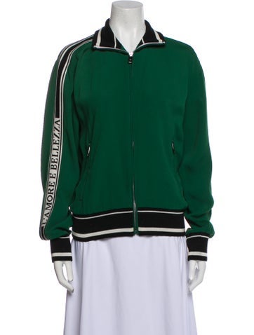 Dolce & Gabbana Jackets Graphic Print Bomber Jacket Us2, It38 | XS