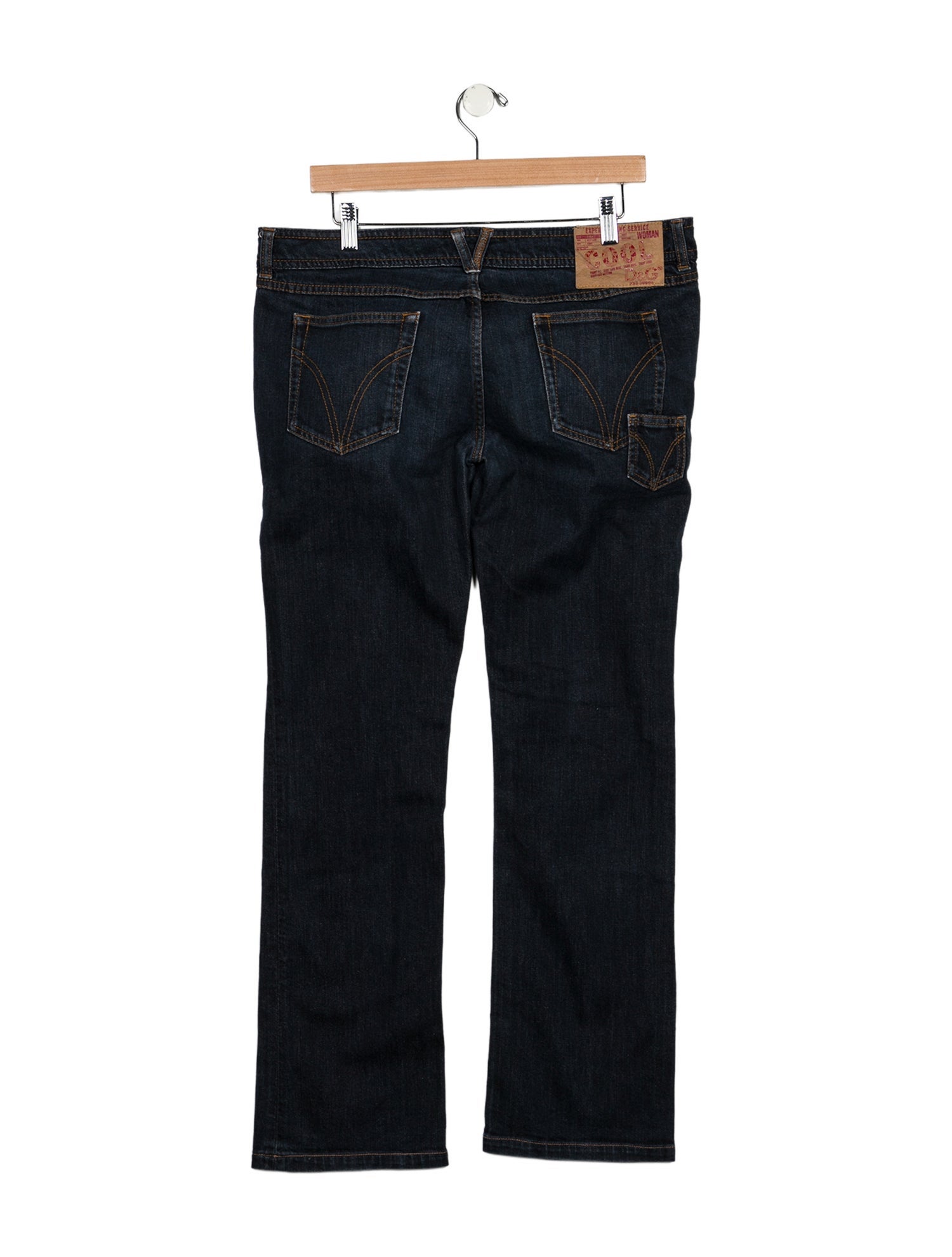 D&G Mid-Rise Wide Leg Jeans
