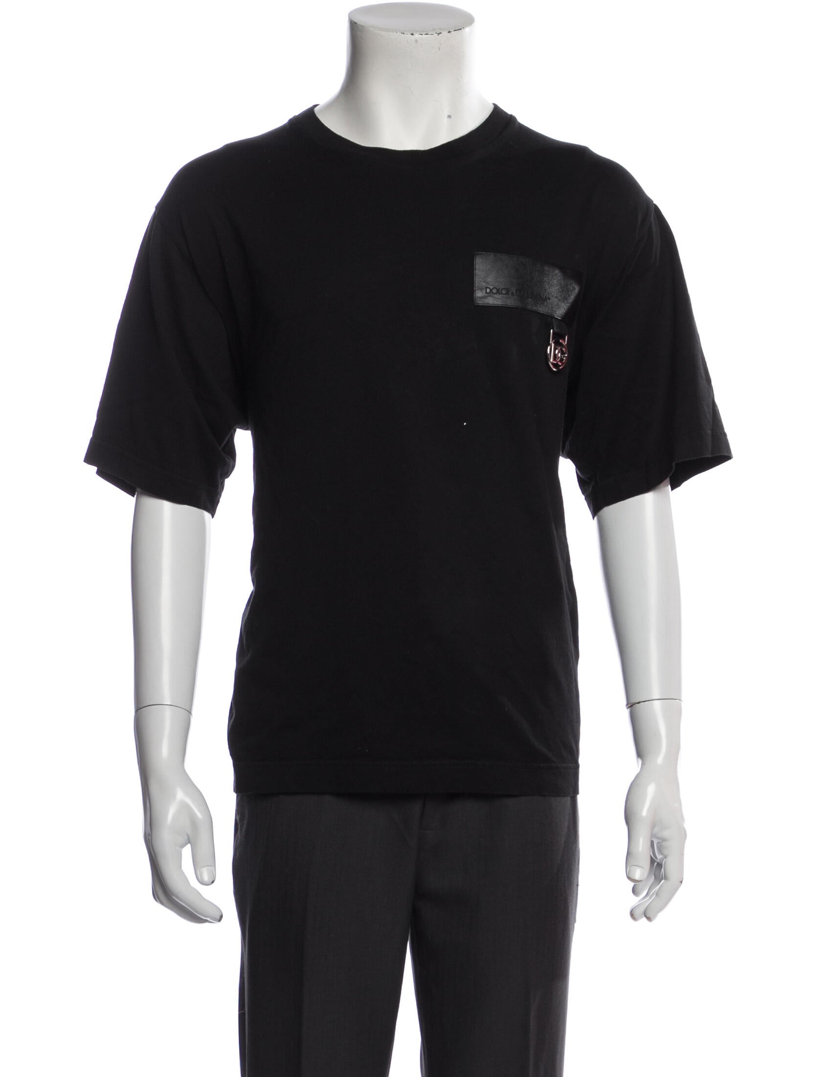 Dolce & Gabbana Crew Neck Short Sleeve T-Shirt