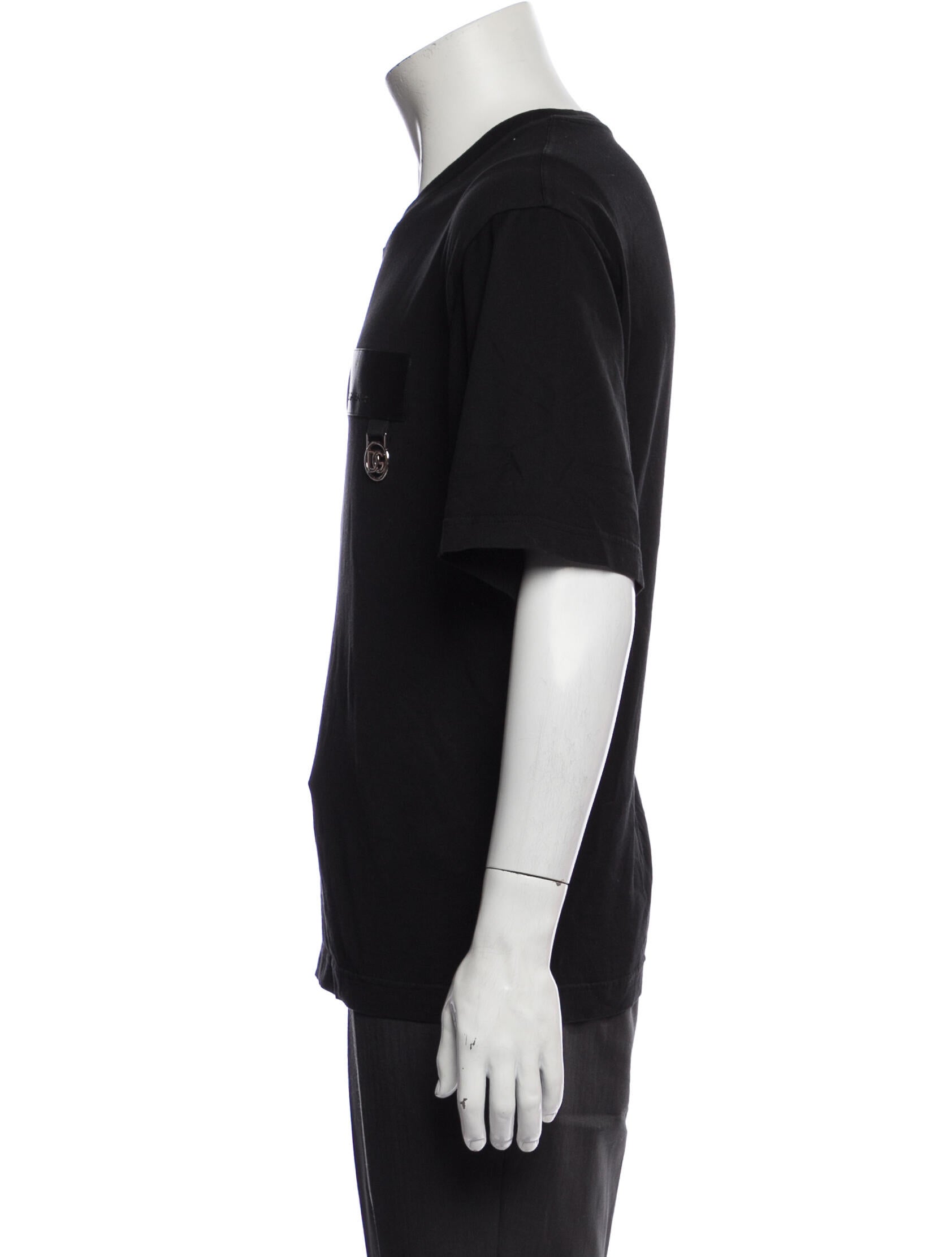 Dolce & Gabbana Crew Neck Short Sleeve T-Shirt