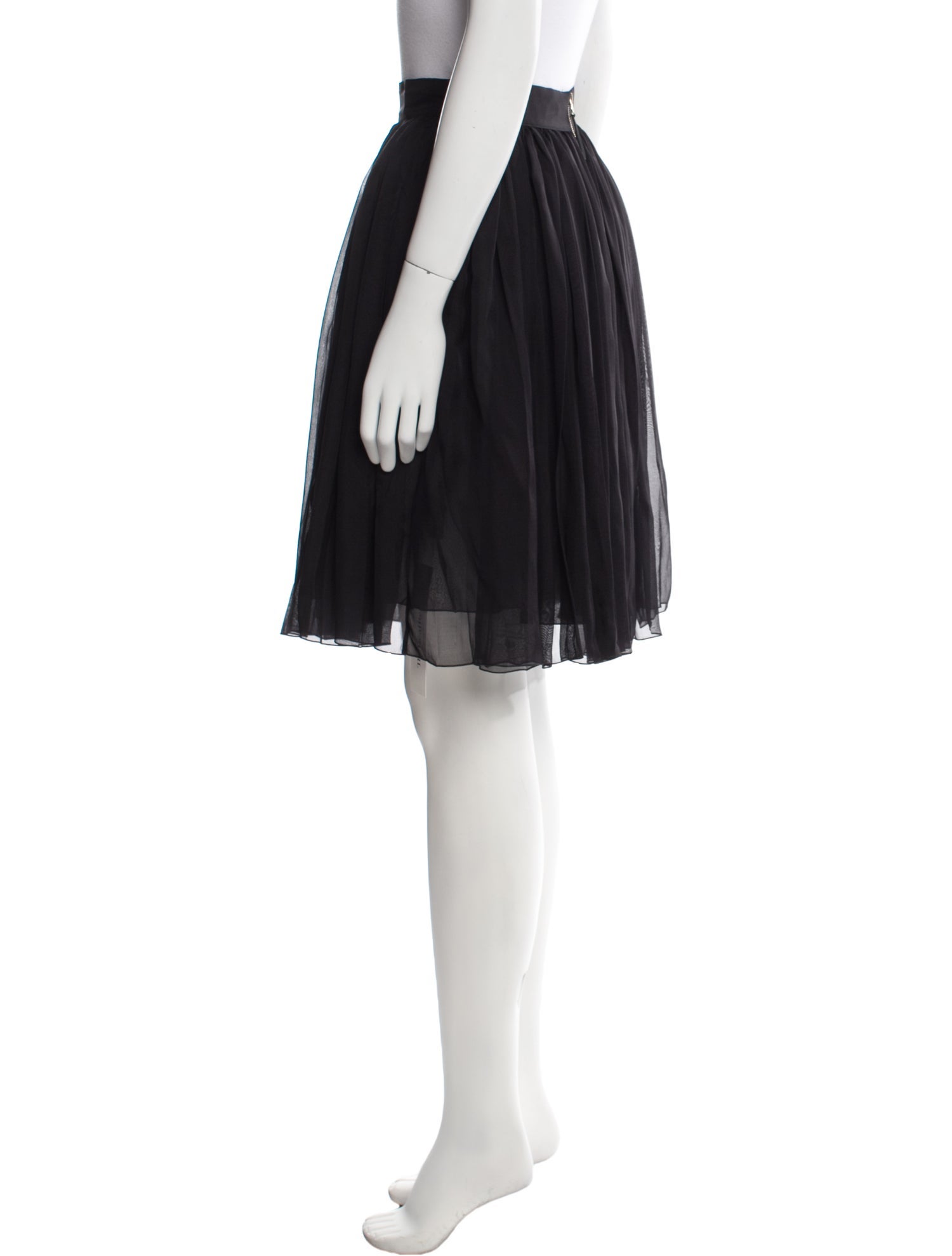 Dolce & Gabbana Linen Knee-Length Skirt