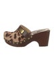 Dolce & Gabbana Ponyhair Animal Print Flats