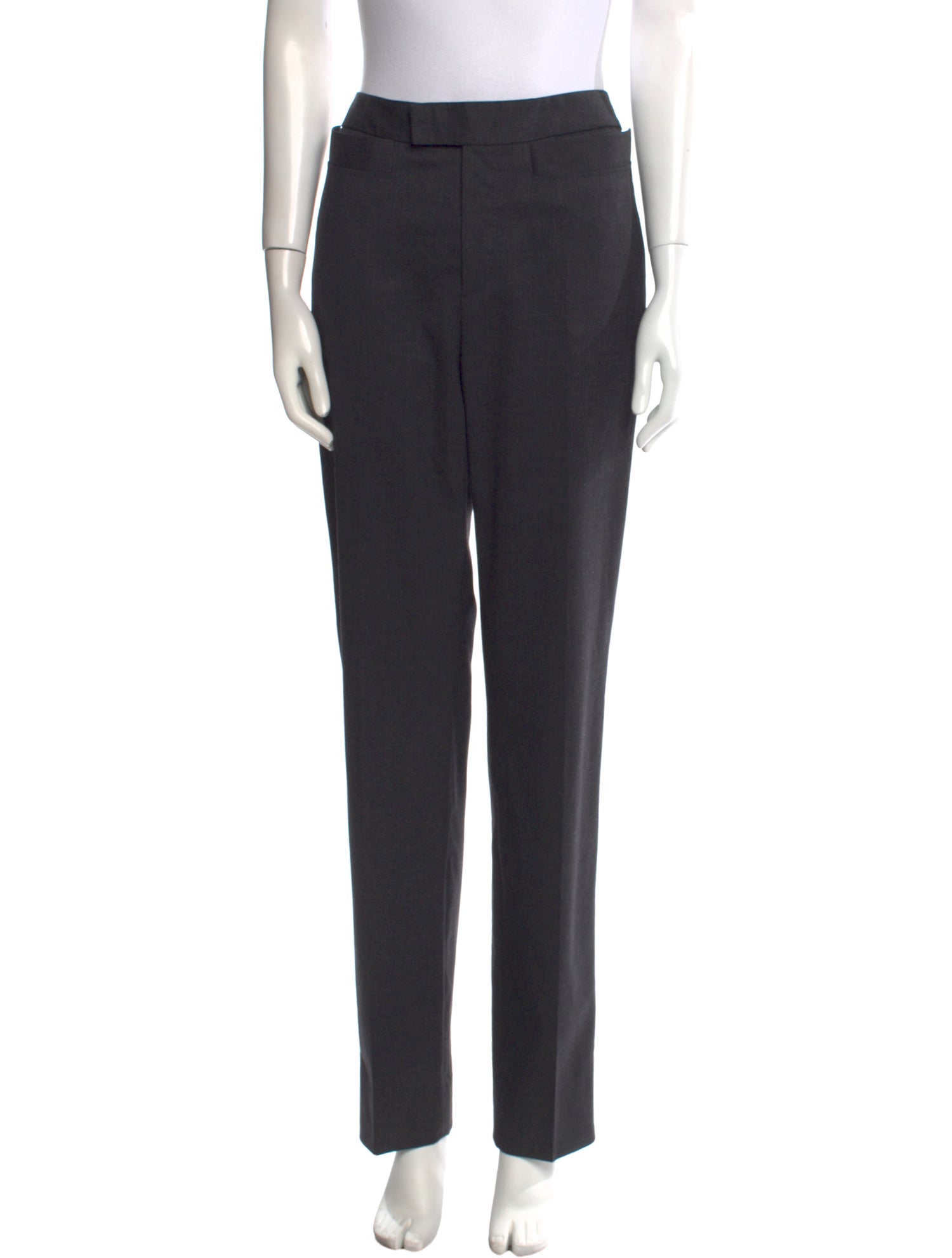 Dolce & Gabbana Wool Straight Leg Pants