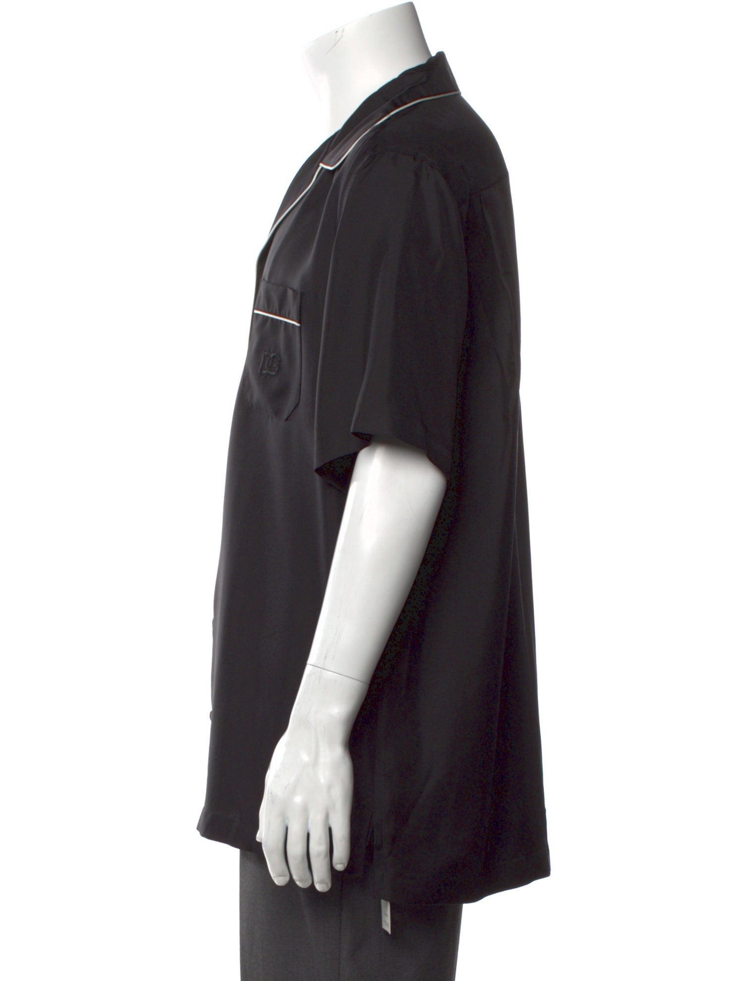 Dolce & Gabbana Silk Short Sleeve Shirt