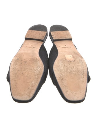 Dolce & Gabbana Crystal Embellishments Slides