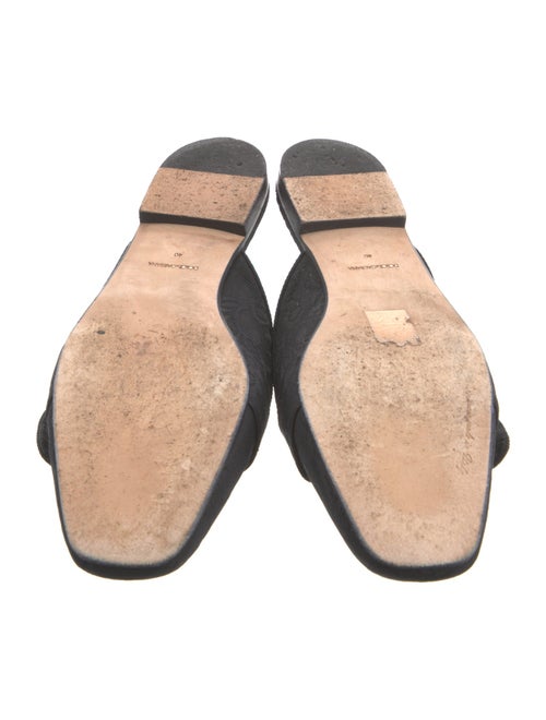 Dolce & Gabbana Crystal Embellishments Slides