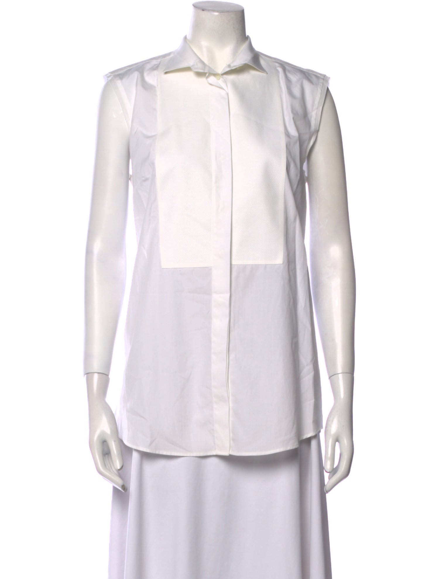 Dolce & Gabbana Sleeveless Button-Up Top