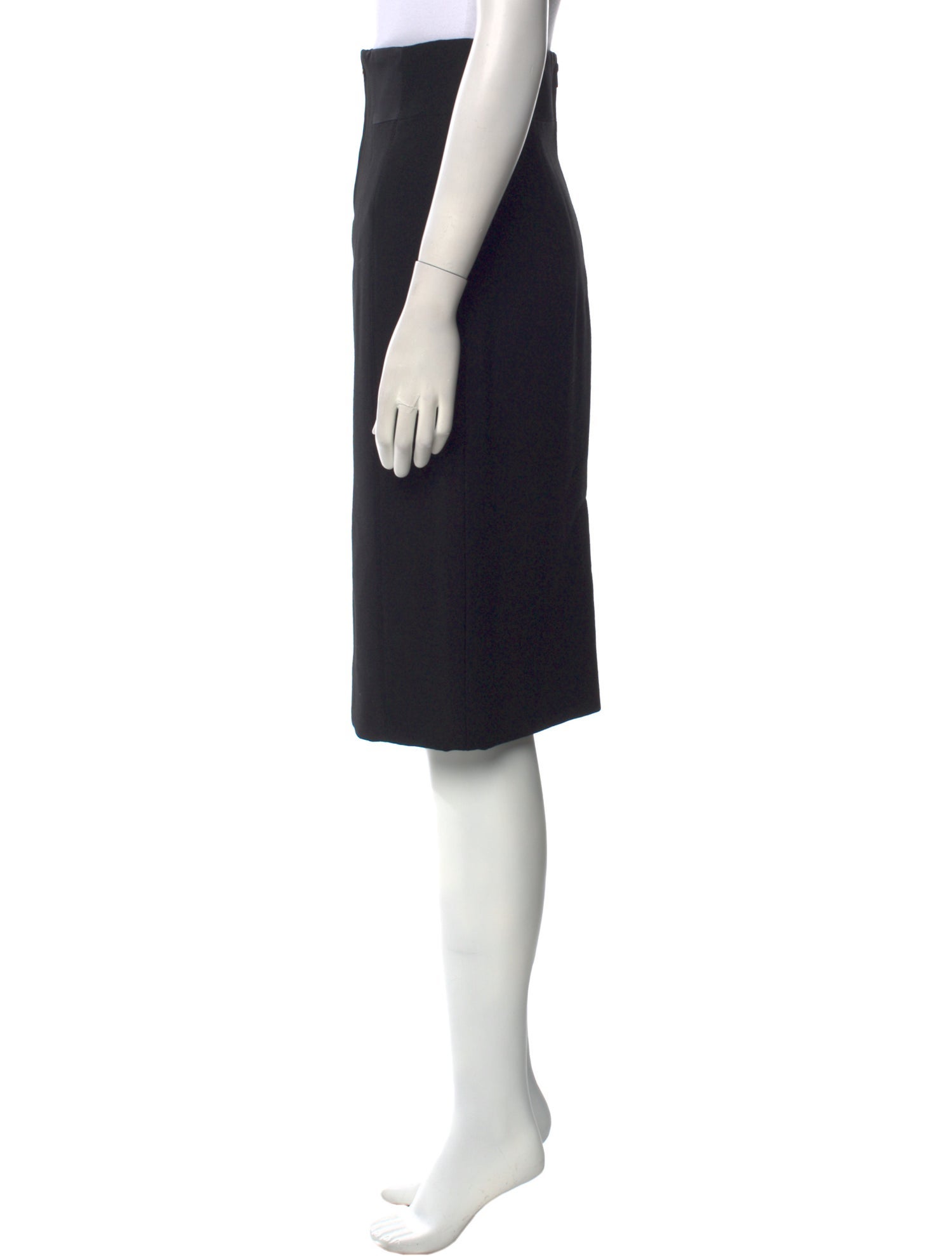 Dolce & Gabbana Virgin Wool Knee-Length Skirt