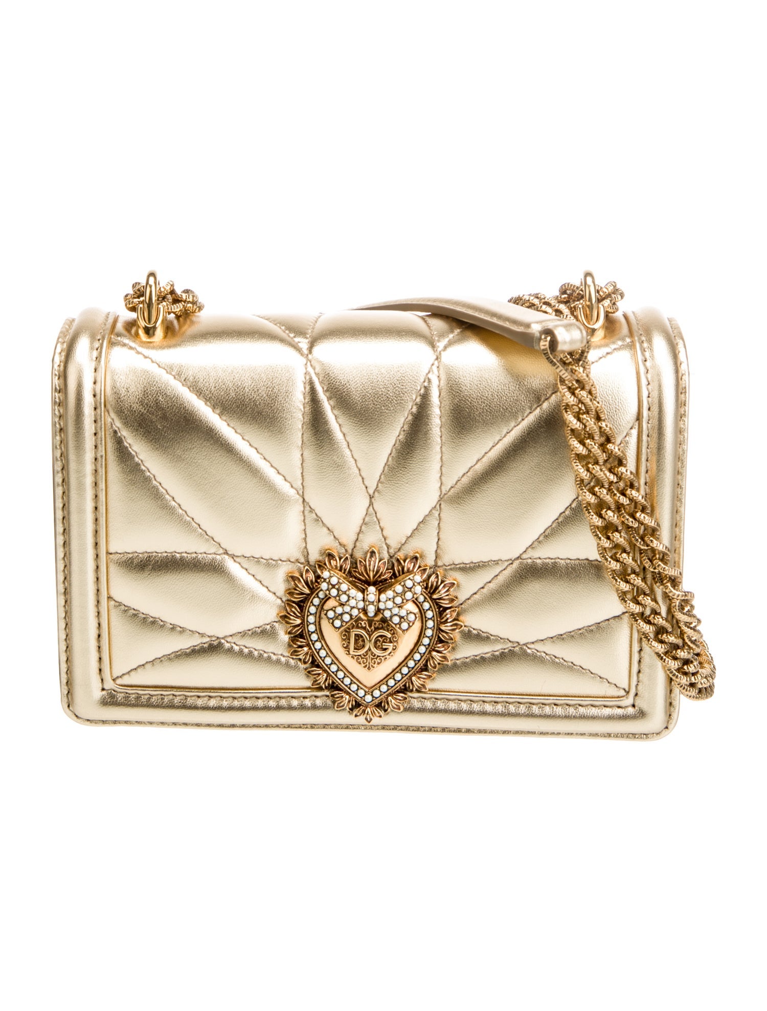 Dolce & Gabbana Leather Evening Bag