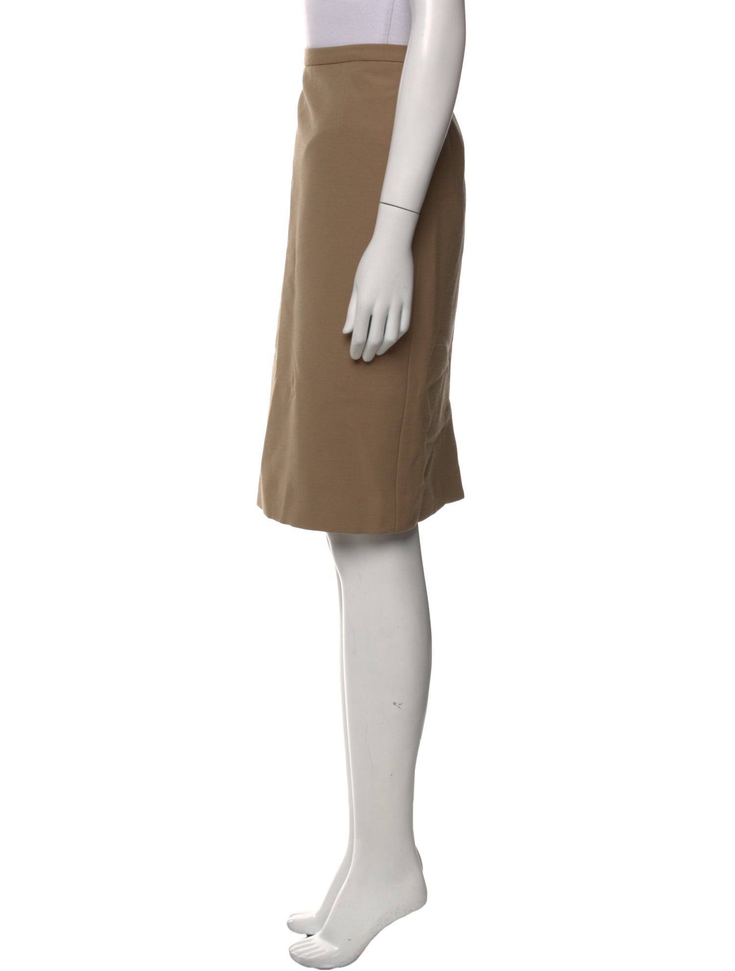 Dolce & Gabbana Virgin Wool Knee-Length Skirt