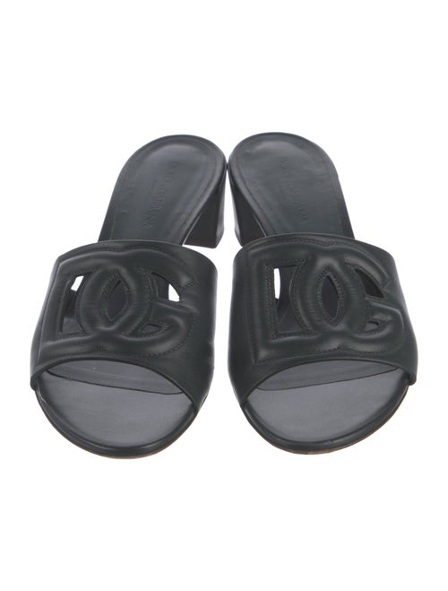Dolce & Gabbana Leather Slides
