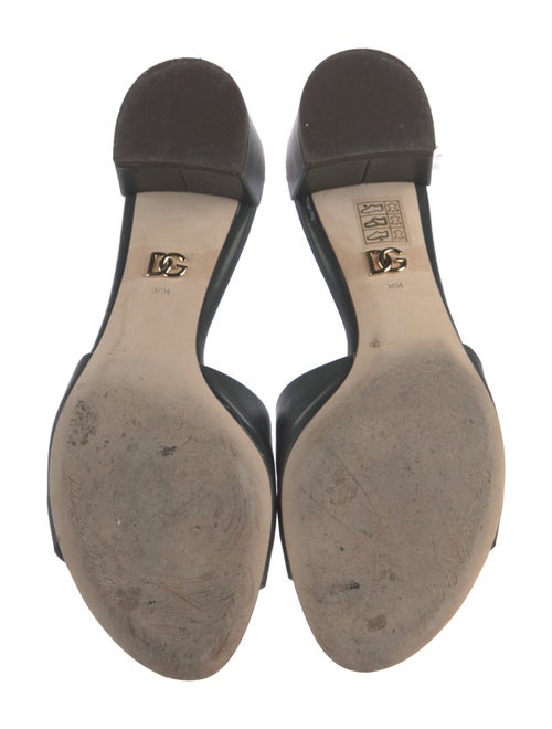 Dolce & Gabbana Leather Slides