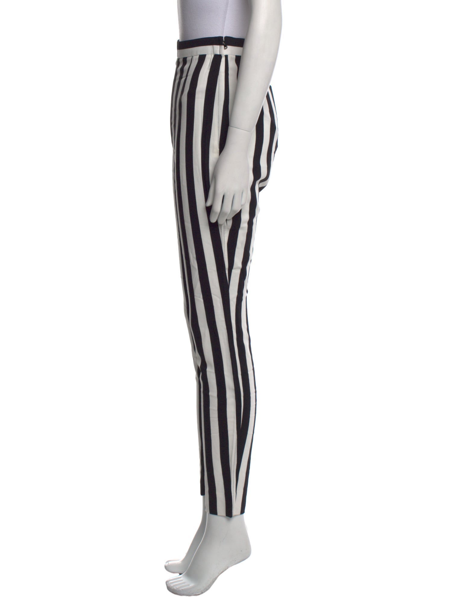 Dolce & Gabbana Striped Skinny Leg Pants