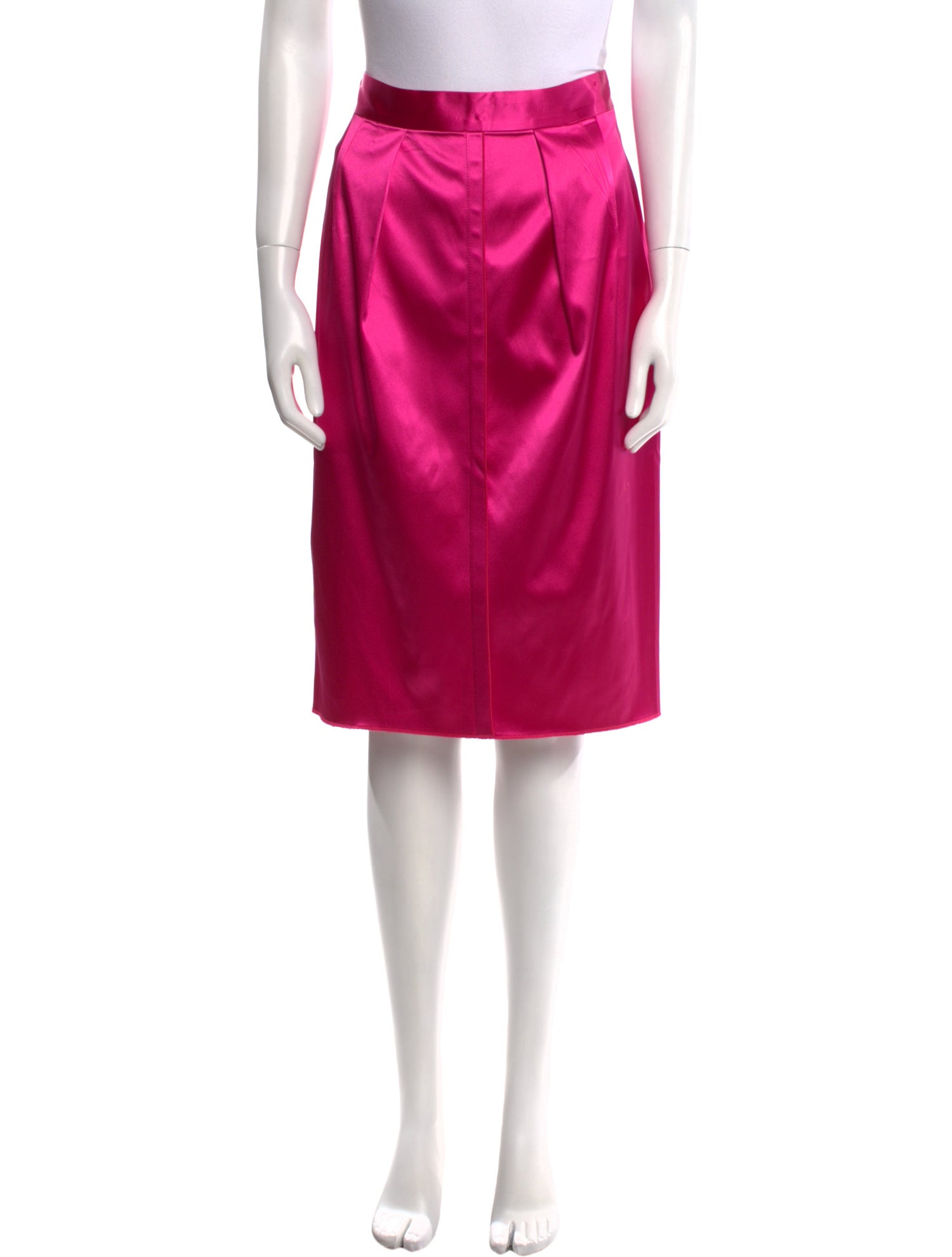 Dolce & Gabbana Pleated Accents Knee-Length Skirt