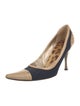Dolce & Gabbana Canvas Studded Accents Pumps