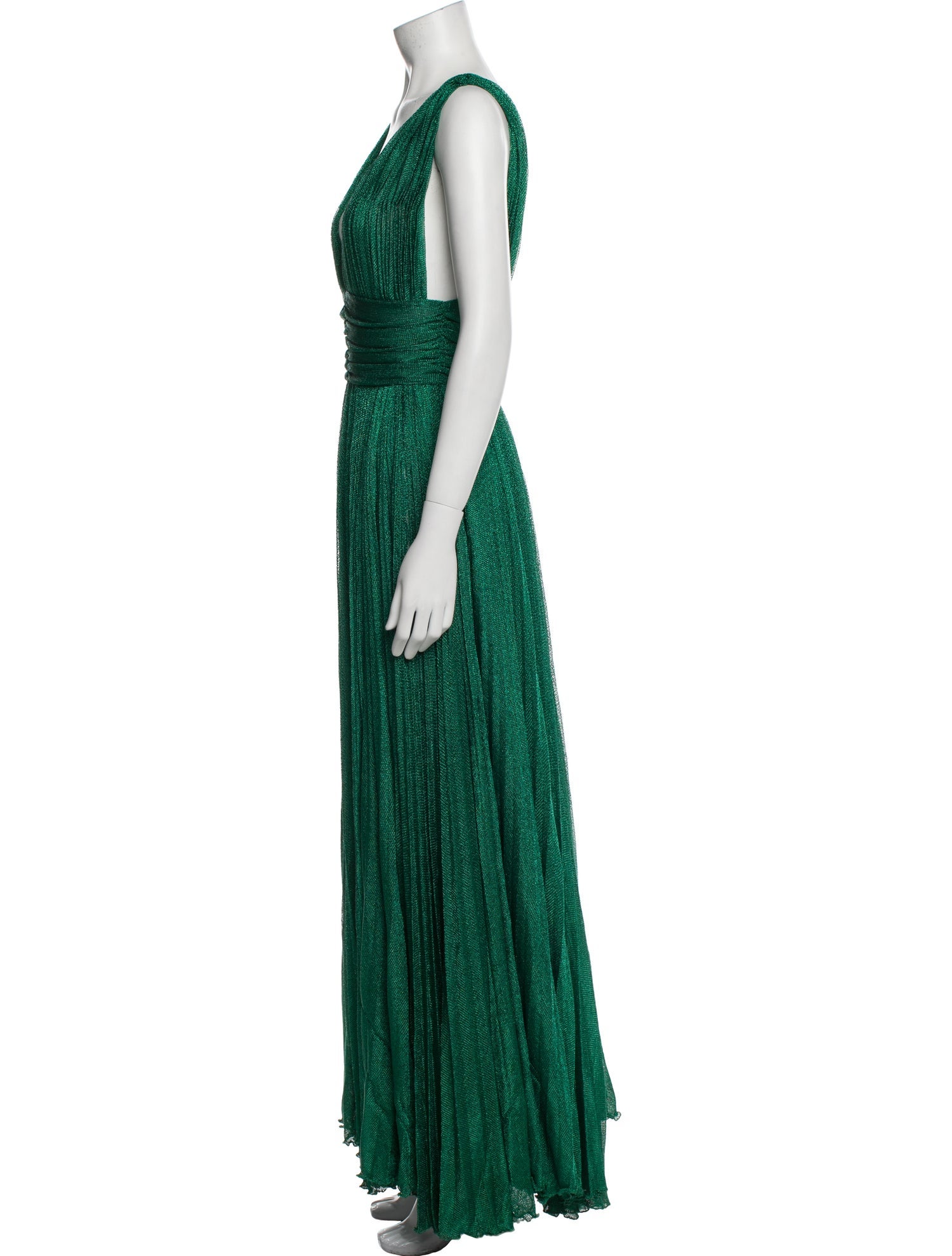 Dolce & Gabbana V-Neck Long Dress