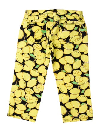 Dolce & Gabbana Paisley Print Straight Leg Pants